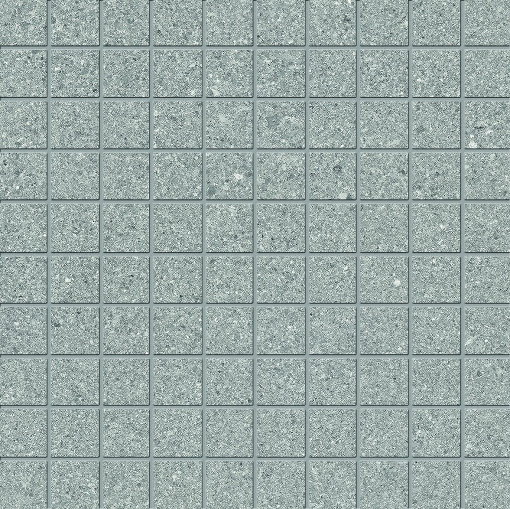 Grain Stone Grey Fine Grain Mosaico 1X1